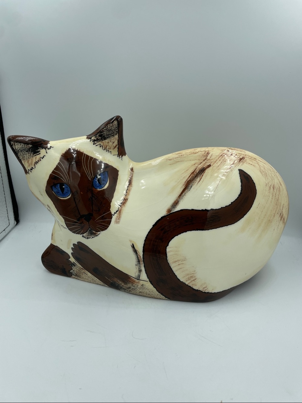 Siamese Cat Vase/Planter by Nina Lyman Cats by Nina
